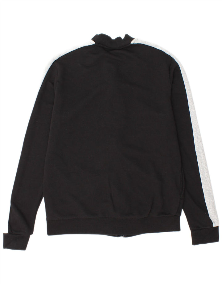 Γυναικεία αθλητική φόρμα γραφικών Puma Top Jacket UK 14 Medium Black Colourblock