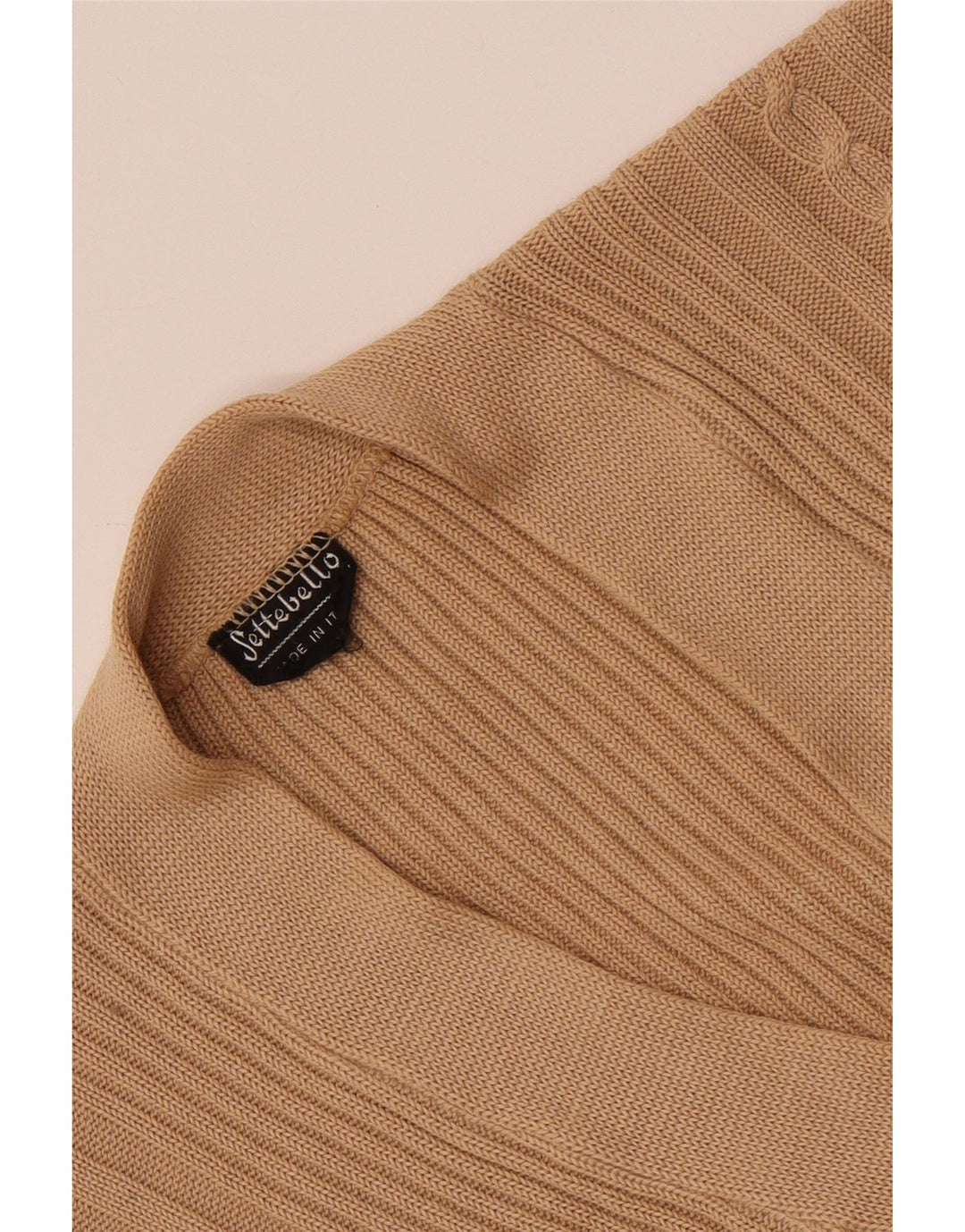 Ανδρικό πουλόβερ ζακέτα Settebello Small Beige