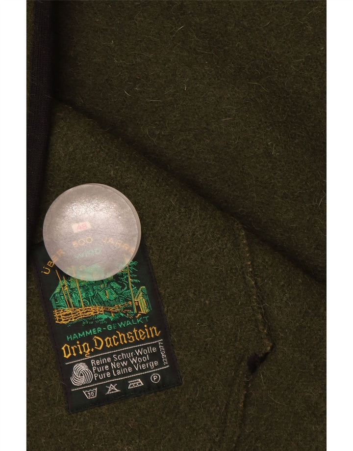 Vintage Γυναικείο Oversized Παλτό Poncho IT 48 XL Πράσινο Νέο μαλλί