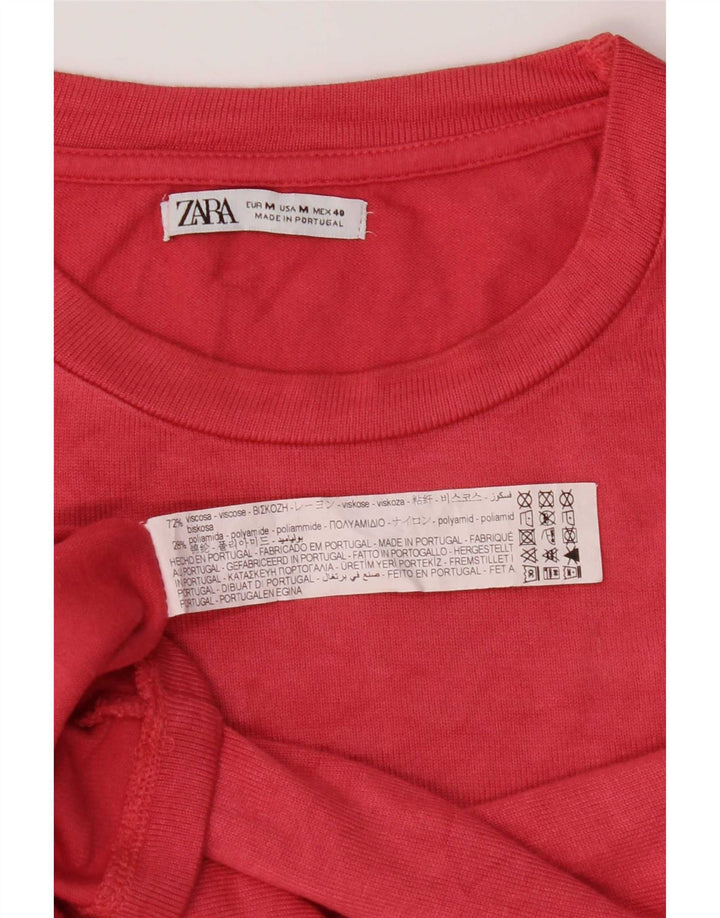 Zara Γυναικεία μεσαία κόκκινη βισκόζη