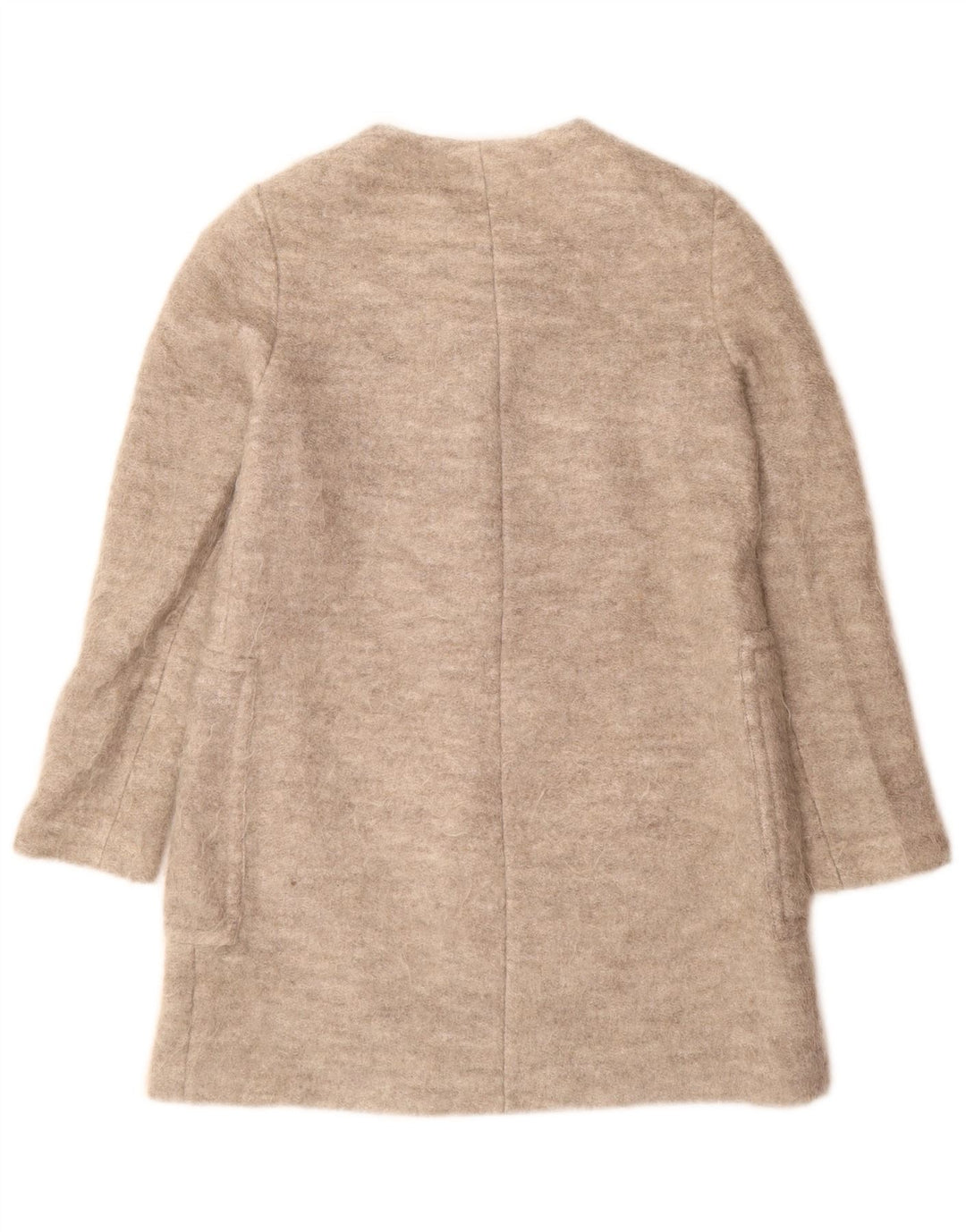 Zara Γυναικείο Πανωφόρι UK 10 Small Grey Viscose