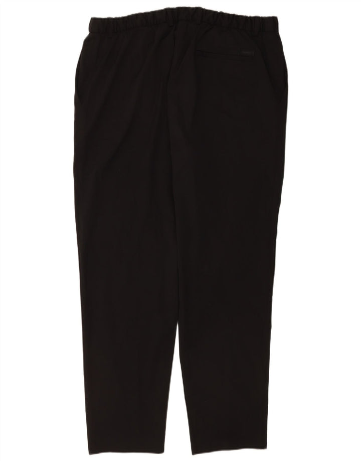 Calvin Klein Ανδρικό κωνικό παντελόνι Chino W36 L30 Μαύρο πολυεστέρα