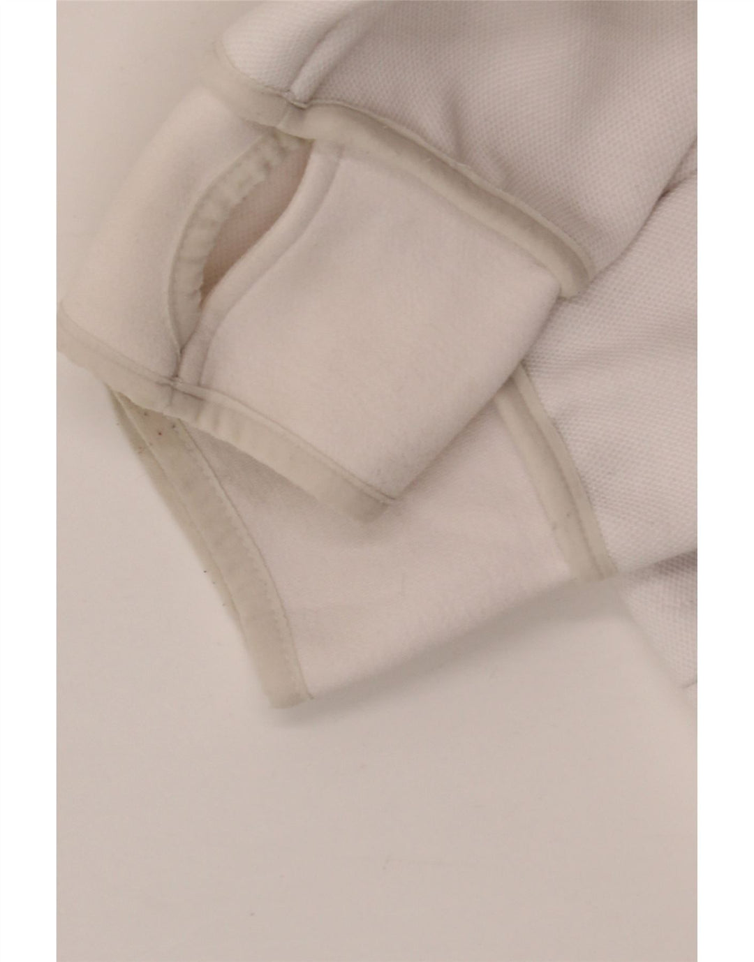 Ανδρικό πουλόβερ Adidas με φερμουάρ XL Λευκό βαμβακερό