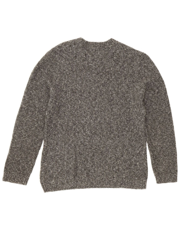 Zara Boys Crew Neck Jumper πουλόβερ 11-12 ετών Γκρι βαμβακερό