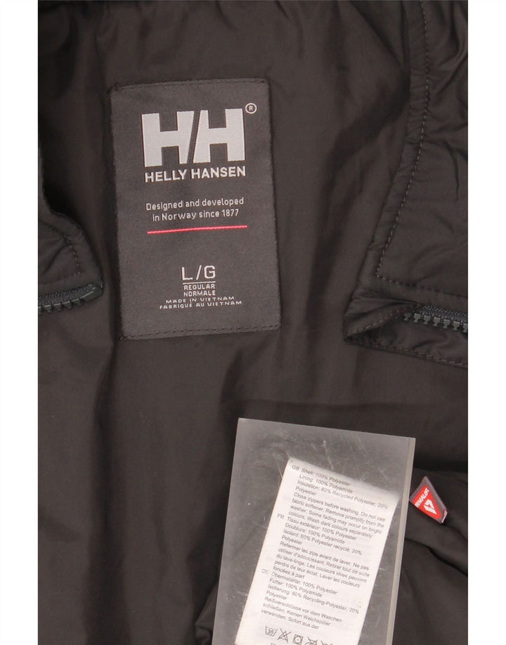 HELLY HANSEN Ανδρικό τζάκετ αντιανεμικό κανονική εφαρμογή UK 40 μεγάλο μαύρο