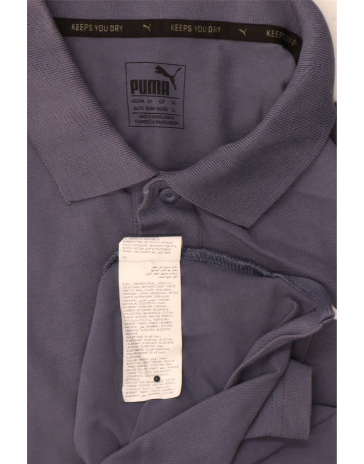 Ανδρικό πουκάμισο πόλο Puma XL Γκρι βαμβακερό