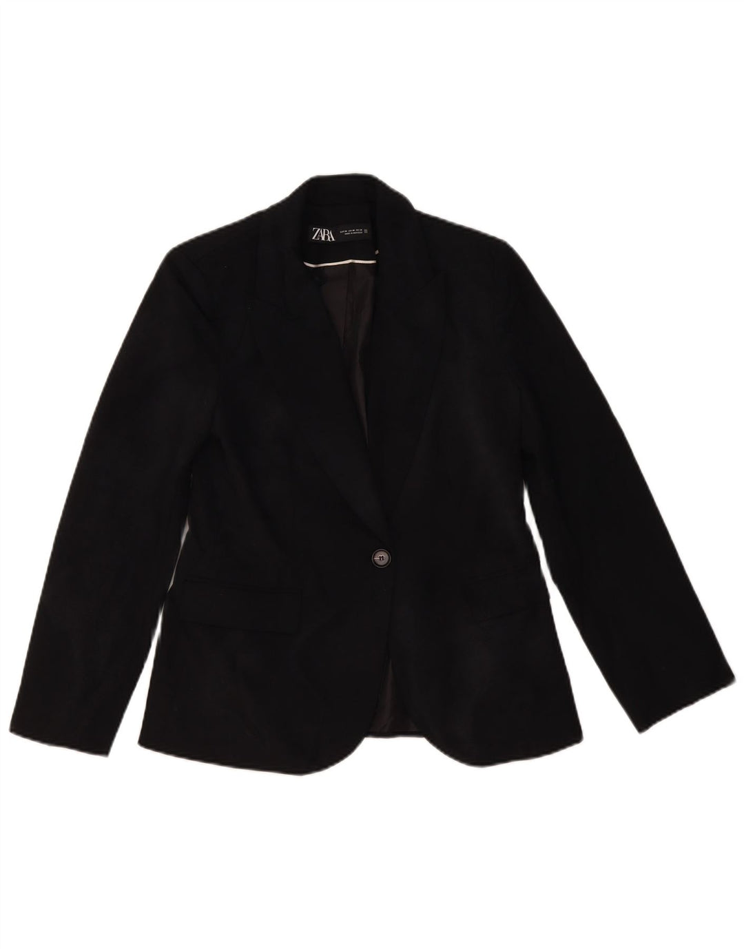 Zara Γυναικείο Μπουφάν μπλέιζερ EU 38 Small Black