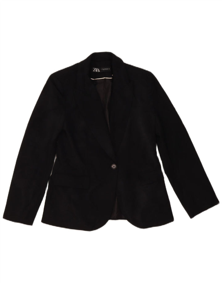 Zara Γυναικείο Μπουφάν μπλέιζερ EU 38 Small Black
