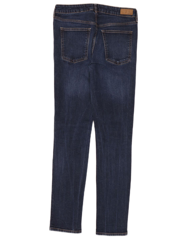 Fat Face Γυναικεία Skinny Jeans UK 8 Small W28 L30 Navy Blue Cotton