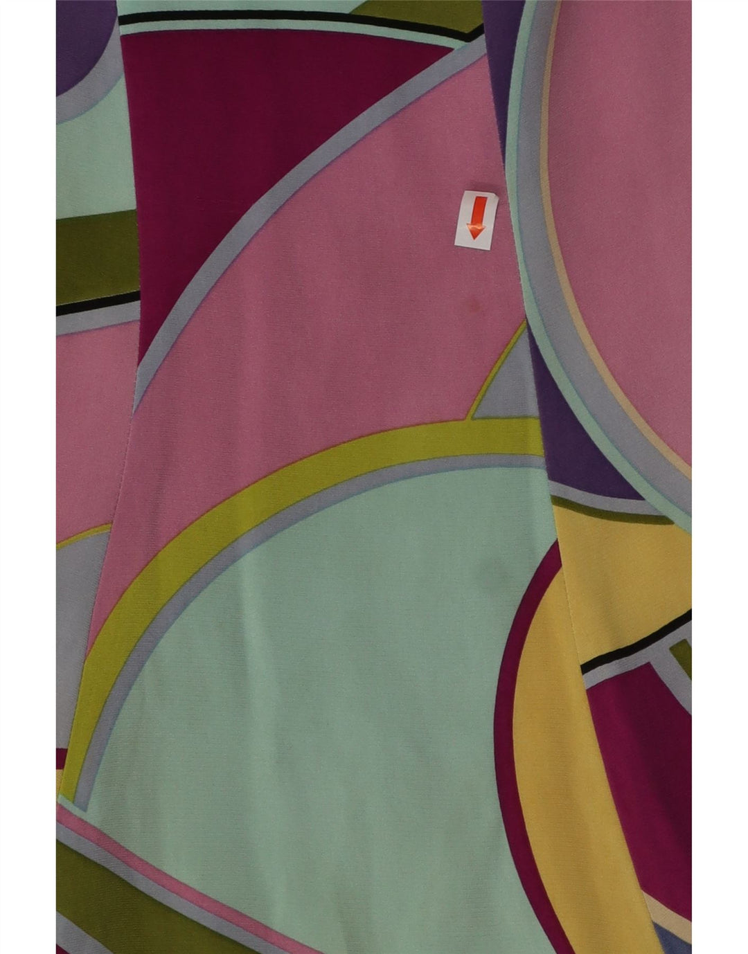 KAREN MILLEN Γυναικεία φούστα σε γραμμή Α UK 10 Small W30 πολύχρωμη γεωμετρική