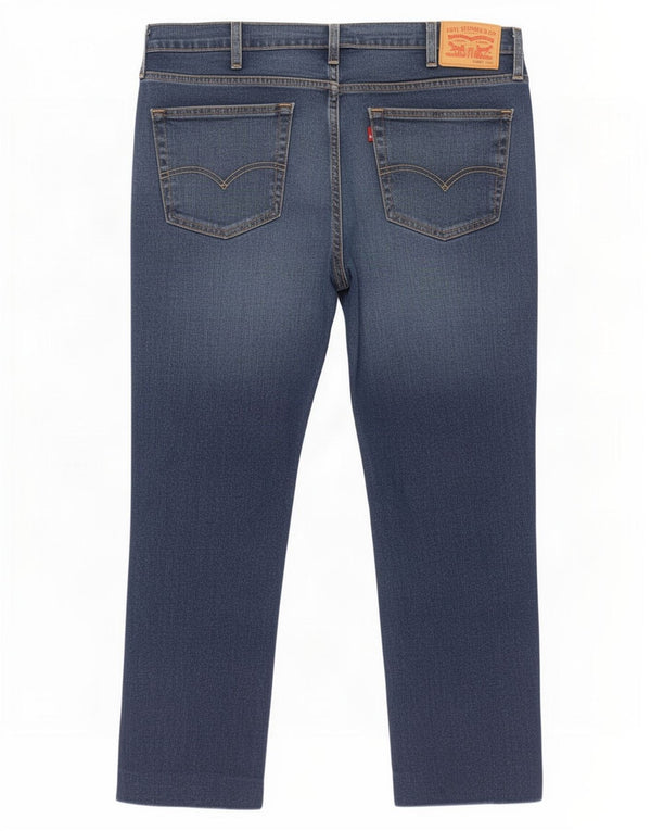 Levi's Mens 511 Slim Jeans W38 L27 Navy Blue Cotton