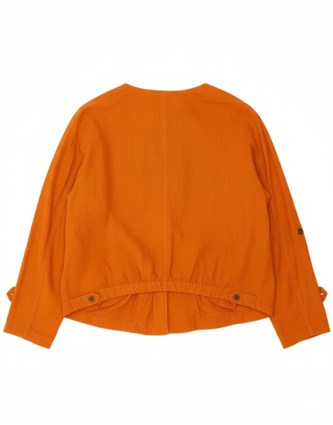 LAURA TORELLI Womens Classic Shirt Blouse IT 48 XL Orange