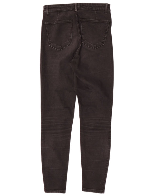 Zara Γυναικείο Ψηλόμεσο Skinny Jeans EU 40 Medium W30 L28 Μαύρο