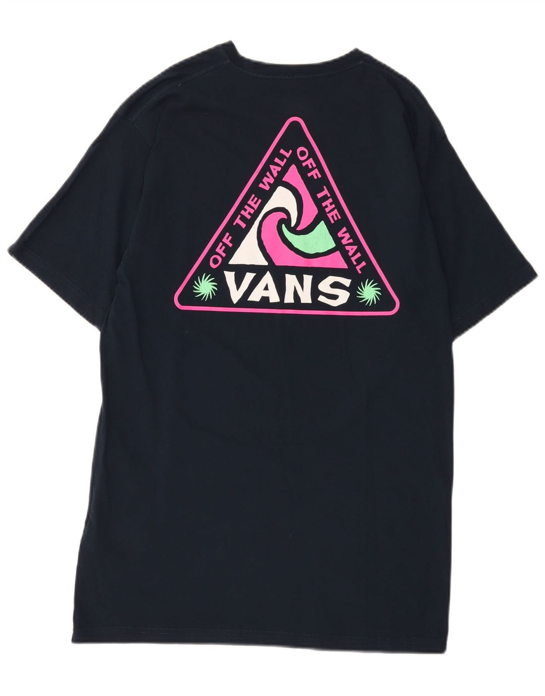 Ανδρικό γραφικό μπλουζάκι Vans Classic Fit Top μεσαίο μπλε ναυτικό βαμβακερό