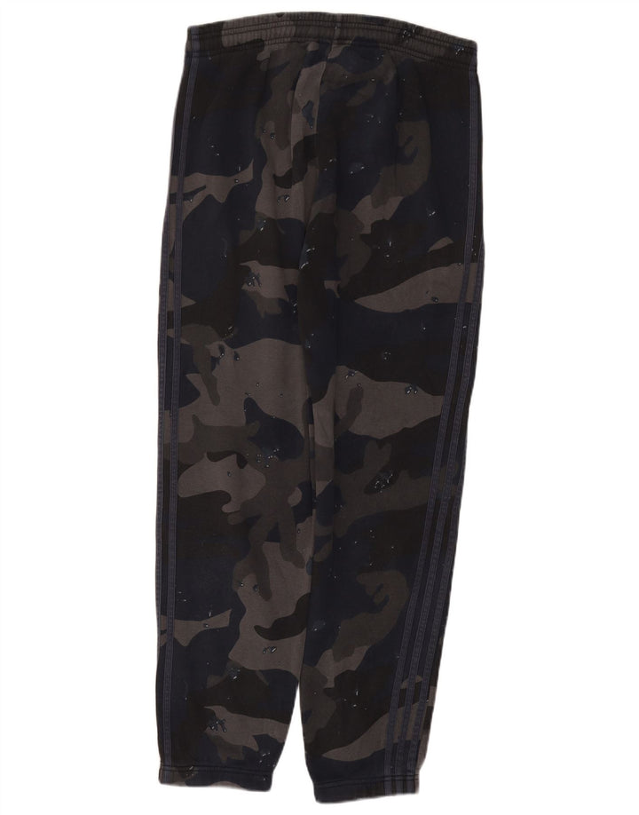 Ανδρική φόρμα ADIDAS Παντελόνι Joggers Μεγάλο Navy Blue Camouflage Βαμβακερό