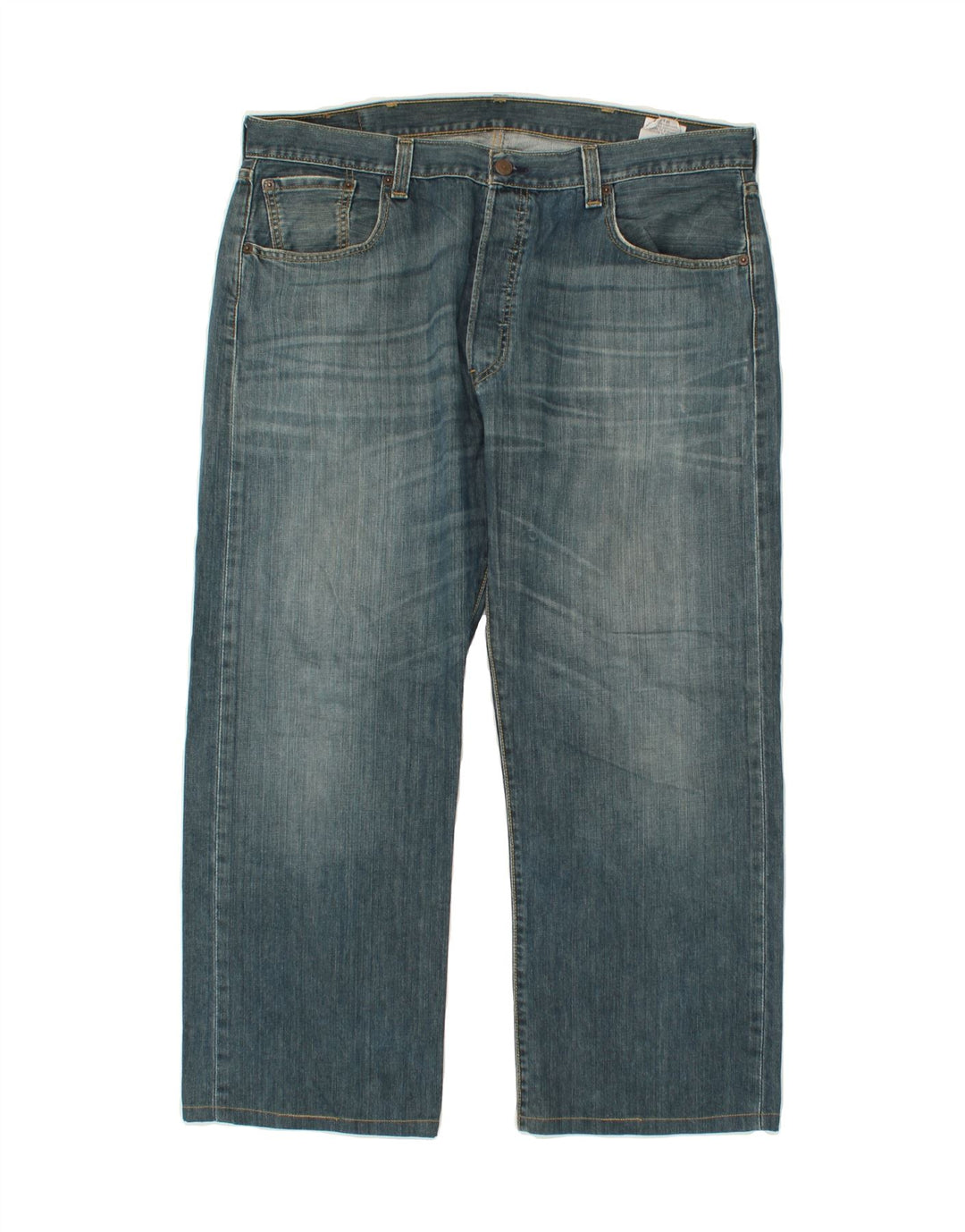 LEVI'S Ανδρικό τζιν 501 ίσιο W38 L26 Μπλε βαμβακερό