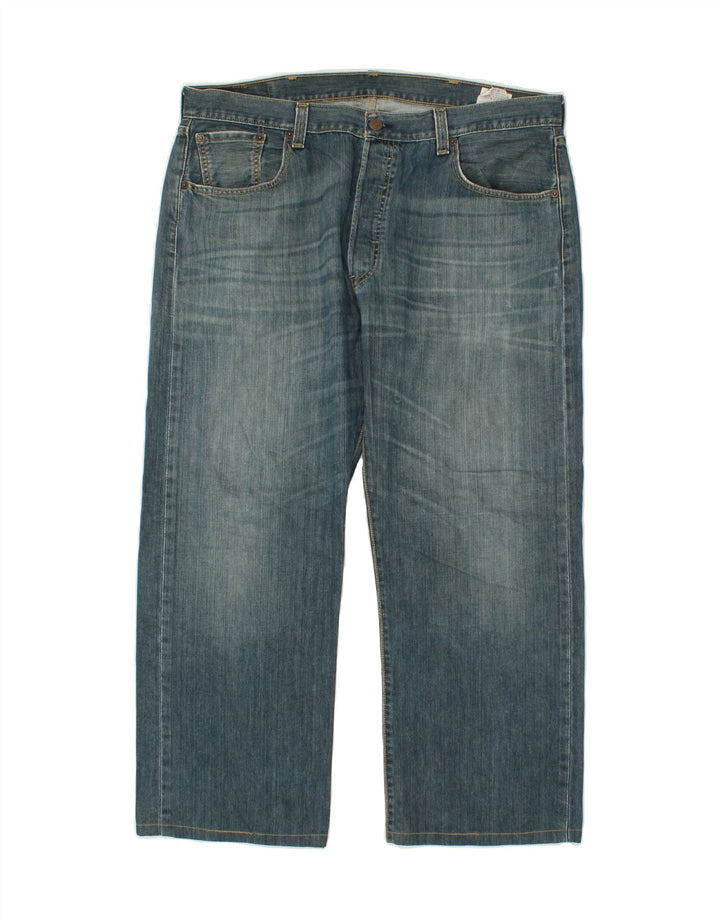 LEVI'S Ανδρικό τζιν 501 ίσιο W38 L26 Μπλε βαμβακερό
