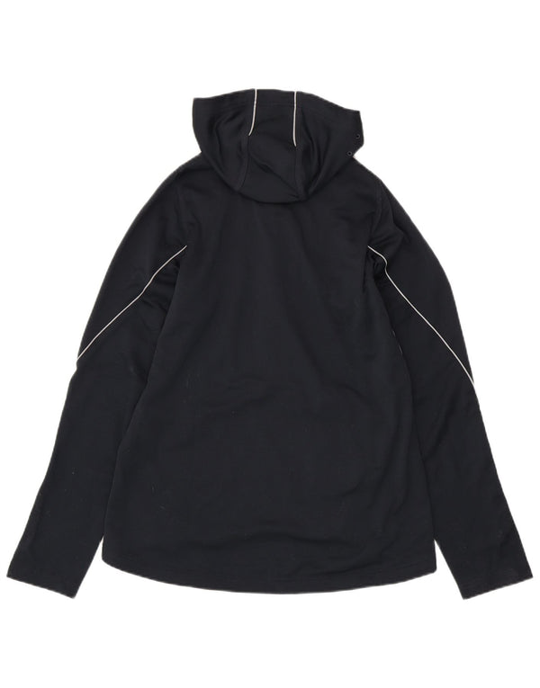 ADIDAS Γυναικείο Climawarm με φερμουάρ με κουκούλα UK 12 Medium Navy Blue