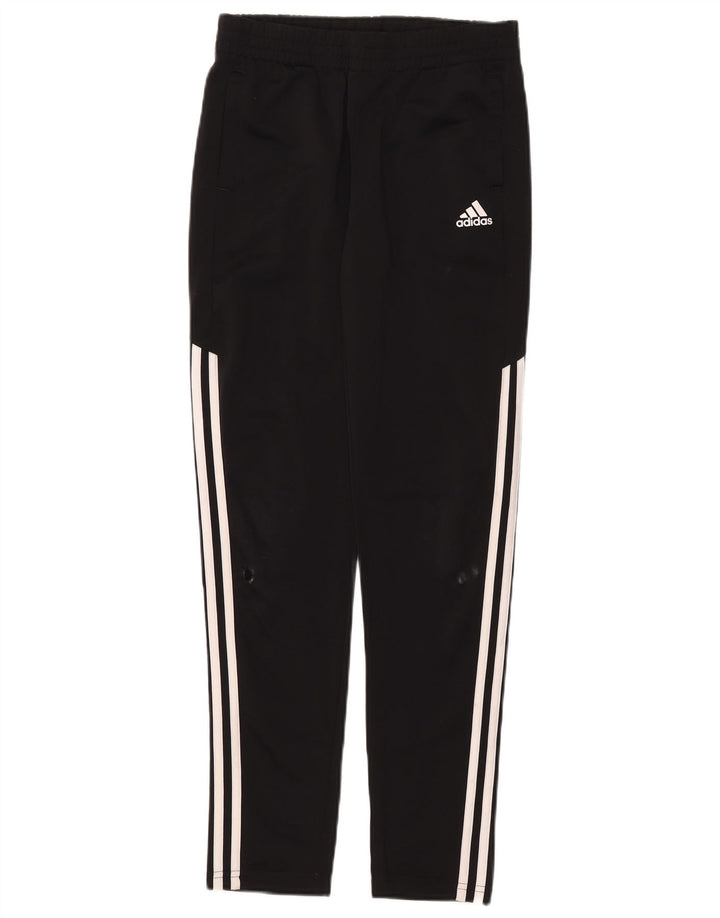 Παντελόνι αθλητικής φόρμας Adidas Boys 13-14 ετών Μαύρο Πολυεστέρα