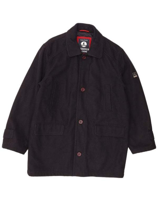 Ανδρικό παλτό Navigare Yachting Windbreaker UK 42 XL Navy Blue Wool