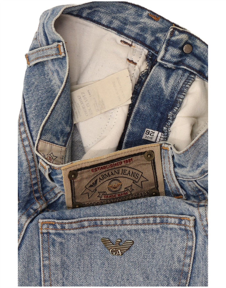 Armani Γυναικείο Tapered Jeans W26 L27 Blue Cotton