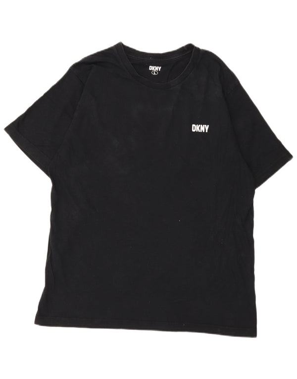 Ανδρικό T-Shirt Dkny Top Large Μαύρο