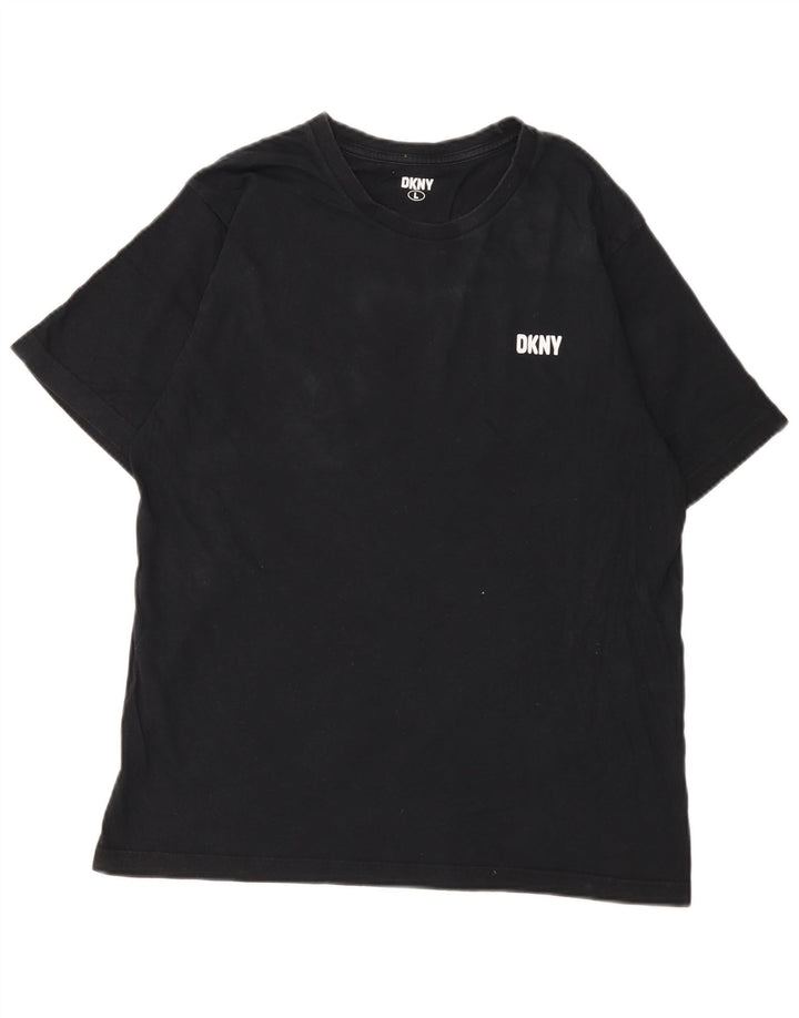Ανδρικό T-Shirt Dkny Top Large Μαύρο