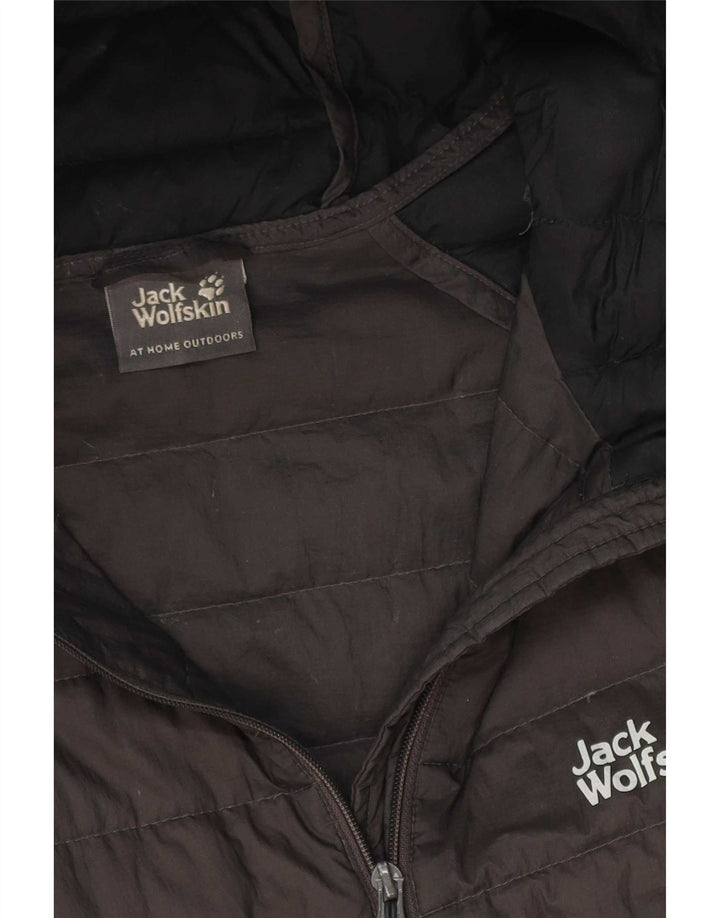 Jack Wolfskin Ανδρικό μπουφάν με κουκούλα UK 40 Large Grey Colourblock