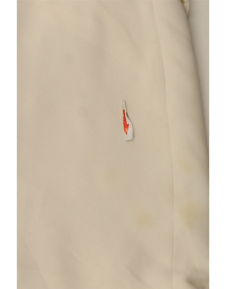 Zara Γυναικείο Open Blazer Jacket UK 10 Small Off White Polyester