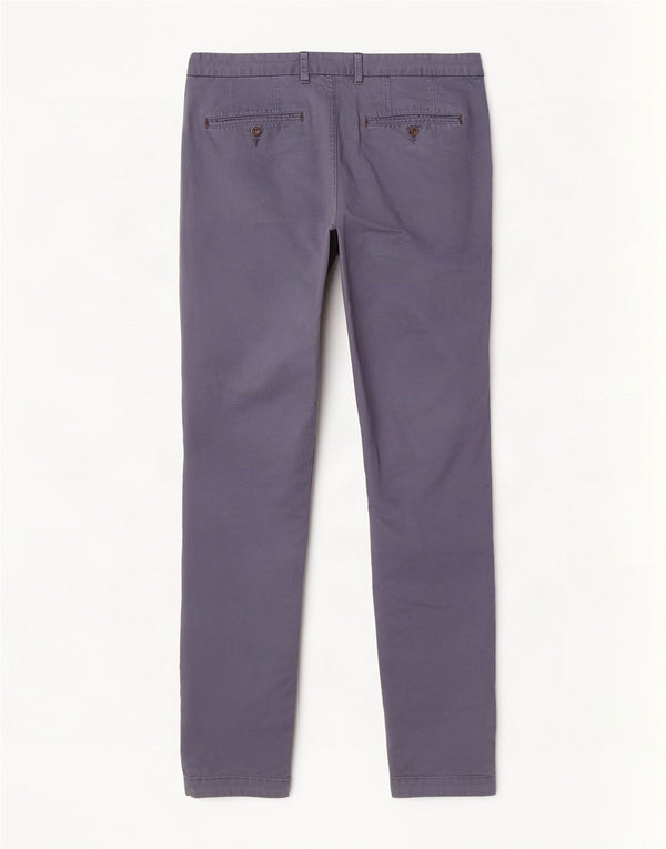Ανδρικό ίσιο παντελόνι Ted Baker W36 L31 Navy Blue Cotton