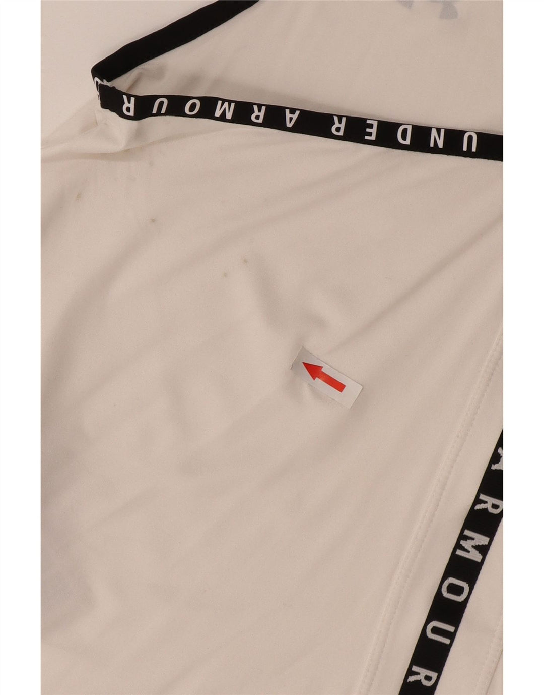 Under Armour Γυναικείο Γραφικό Γιλέκο Heat Gear Top UK 12 μεσαίο λευκό πολυεστέρας