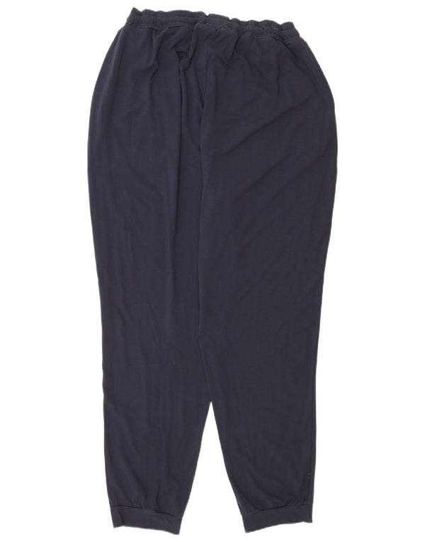 John Lewis Γυναικεία φόρμα παντελόνι Joggers UK 18 XL Navy Blue Viscose