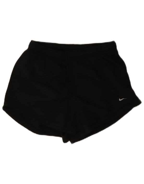 Γυναικείο αθλητικό σορτς Nike Dri Fit UK 16 μεγάλο μαύρο πολυεστέρα