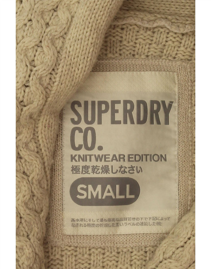 Γυναικεία ζακέτα Superdry UK 10 Small Beige Wool