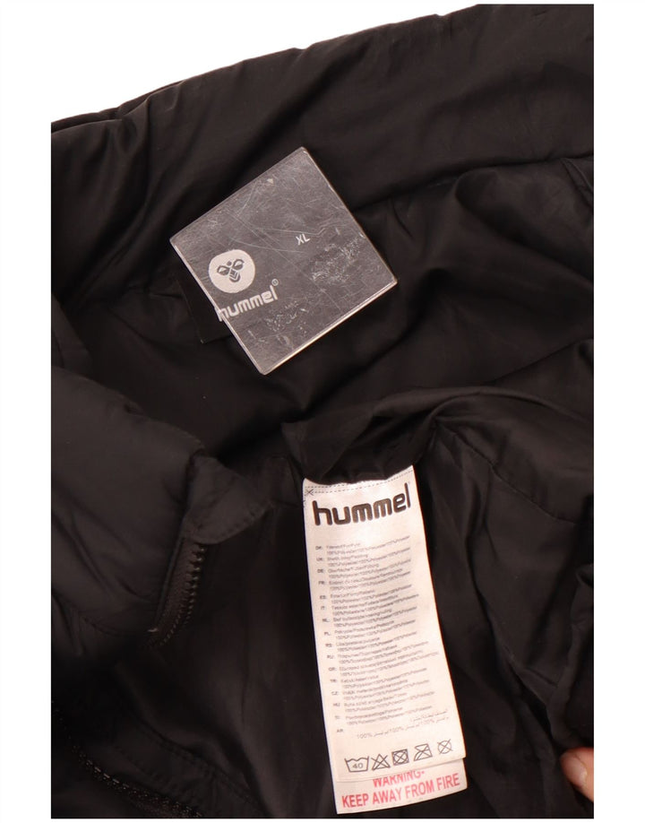 Ανδρικό μπουφάν Hummel UK 42 XL Μαύρο Πολυεστέρας