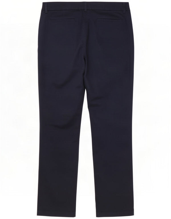 Lee Γυναικείο ψηλόμεσο ίσιο παντελόνι casual US 14 XL W34 L30 Navy Blue