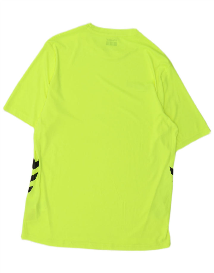 Ανδρικό γραφικό T-Shirt Hummel Top Μεσαίο Πράσινο Πολυεστέρας