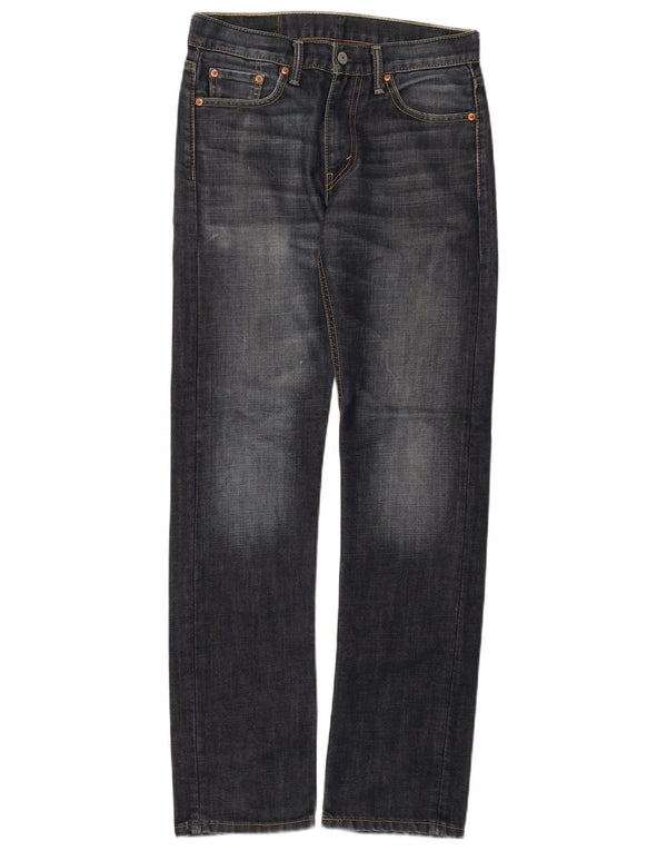 Levi's Mens 513 Slim Straight Jeans W28 L32 Μπλε Βαμβακερό