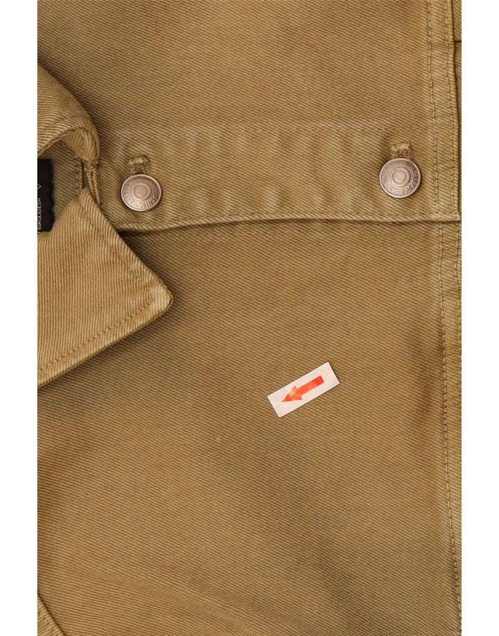 Zara Ανδρικό Τζιν Μπουφάν UK 38 Medium Khaki