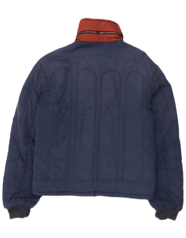 Diesel Ανδρικό Bomber Jacket UK 42 XL Blue Nylon