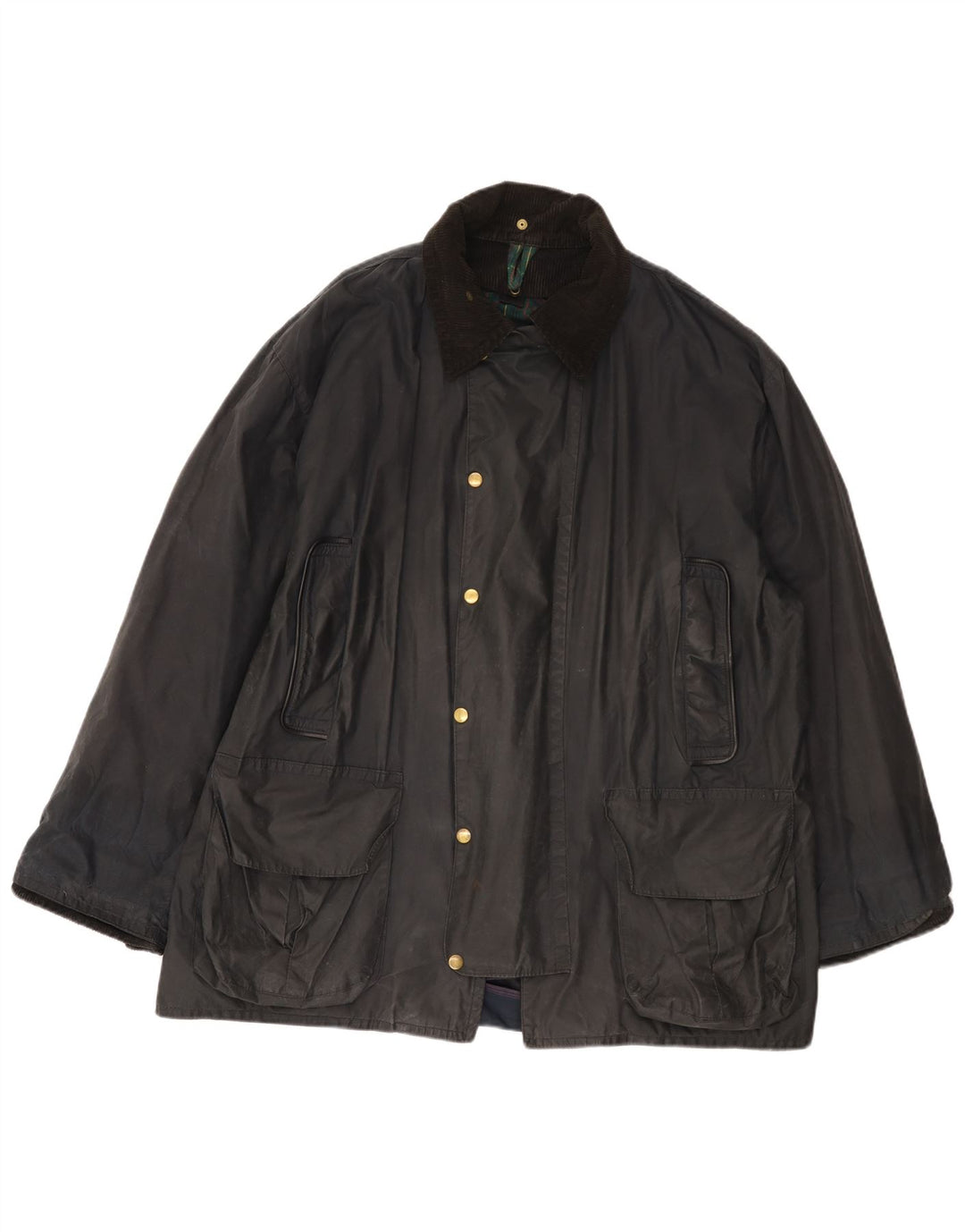 Fermoy Ανδρικό κερωμένο βαμβακερό μπουφάν UK 42 XL Navy Blue