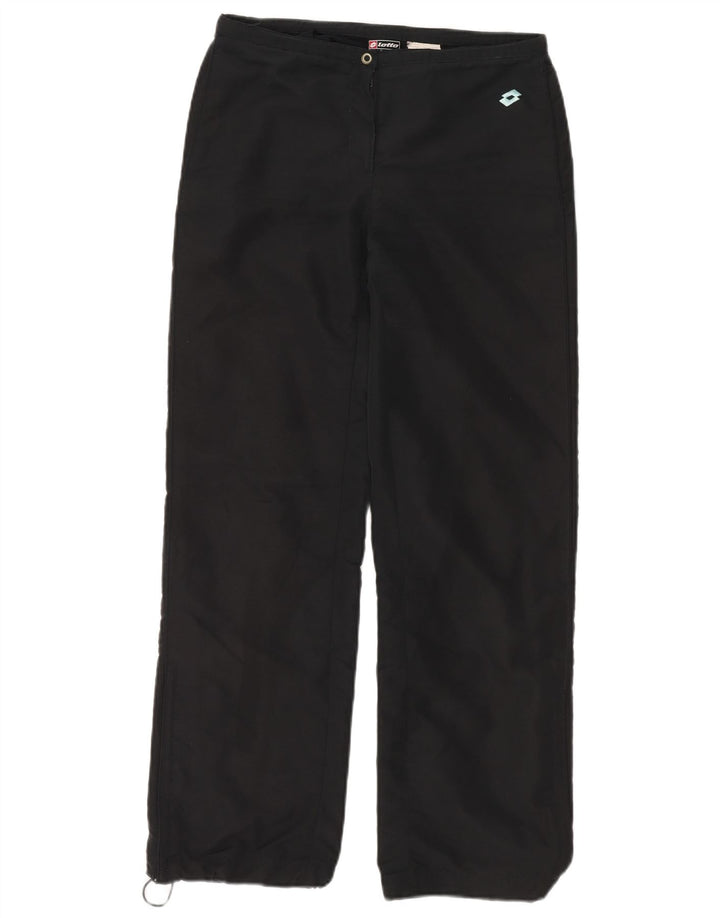 Γυναικεία αθλητική φόρμα LOTTO Παντελόνι UK 8 Small Black Polyester