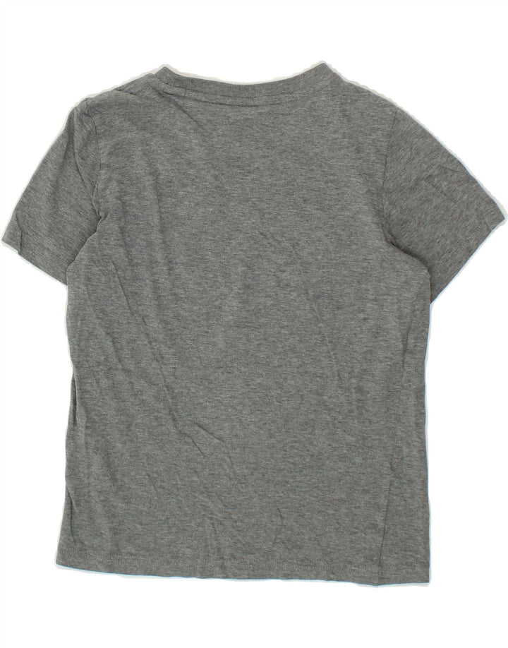 PUMA Boys Graphic T-Shirt Top 9-10 Years Medium Grey Flecked Cotton Vintage Puma and Second-Hand Puma from Messina Hembry 