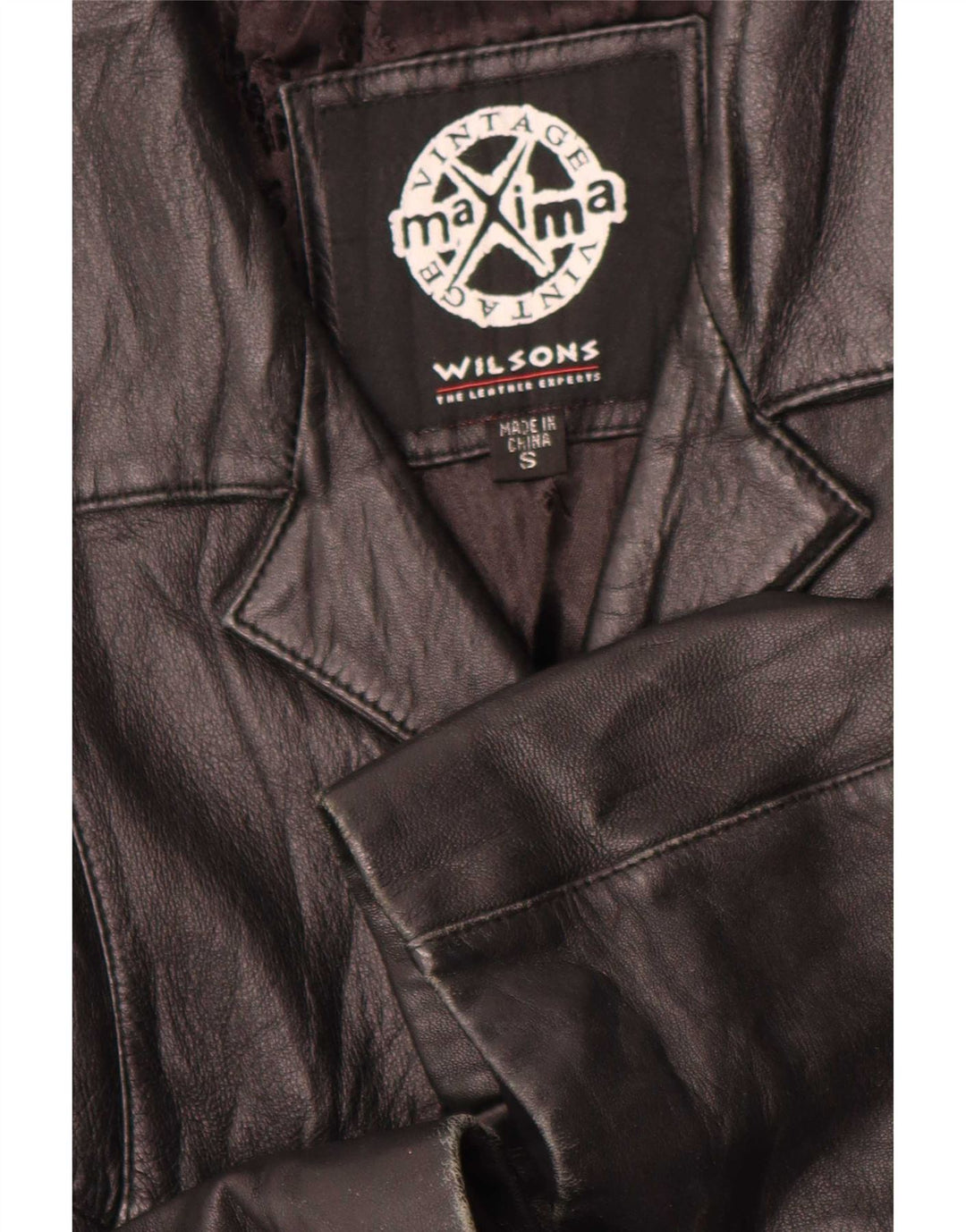 Wilsons Γυναικείο Δερμάτινο Μπουφάν UK 10 Small Black