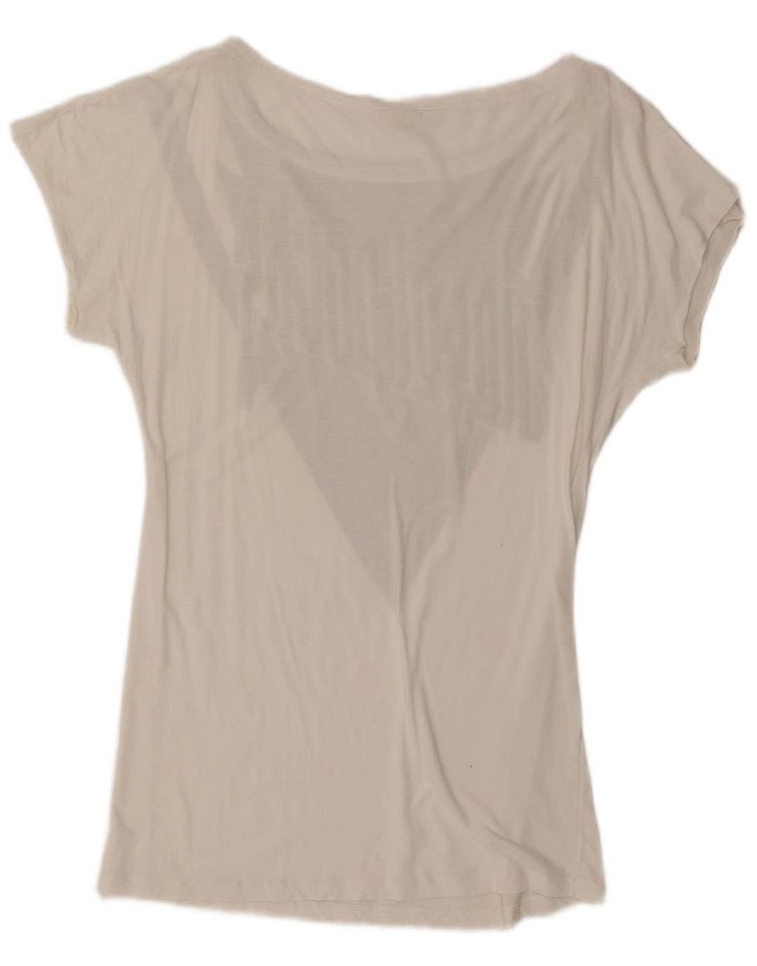 Γυναικείο γραφικό μπλουζάκι DIESEL Top UK 10 Small White