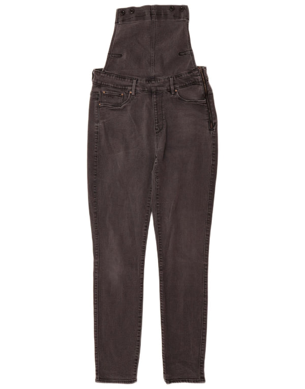 G-Star Γυναικεία Dungarees Skinny Jeans Large W32 L31 Γκρι βαμβακερό