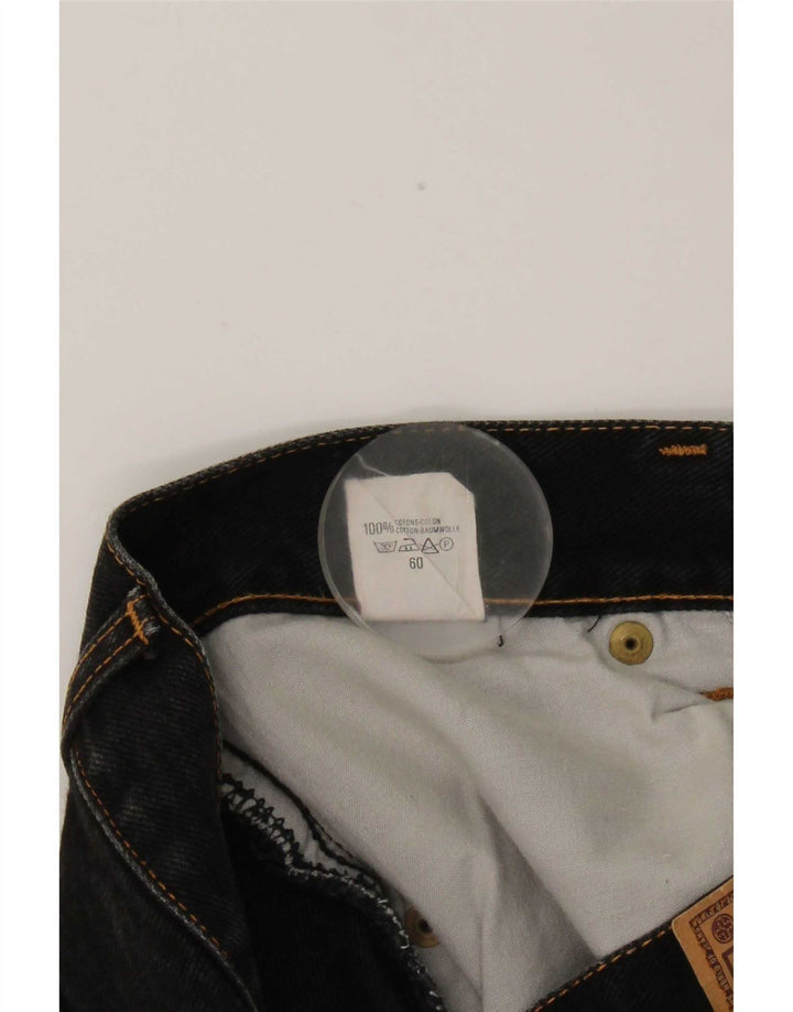Ανδρικό τζιν Casucci Straight IT 48 Medium W30 L27 Μαύρο βαμβακερό