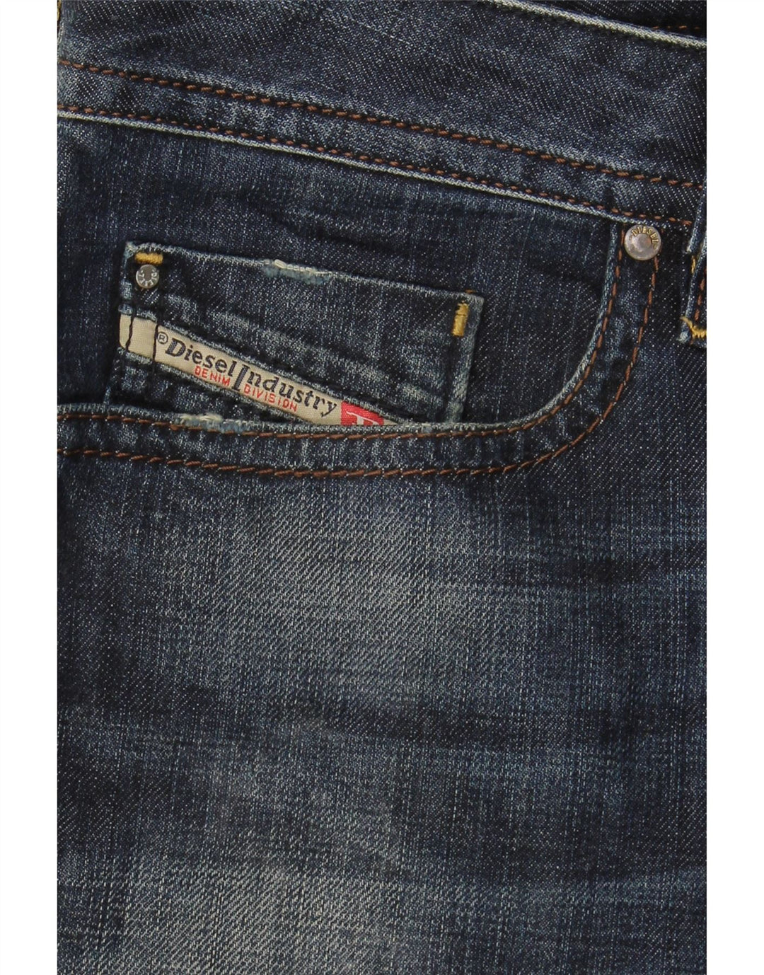Ανδρικό DIESEL Buster Regular Slim Tapered Jeans W29 L30 Navy Blue Cotton