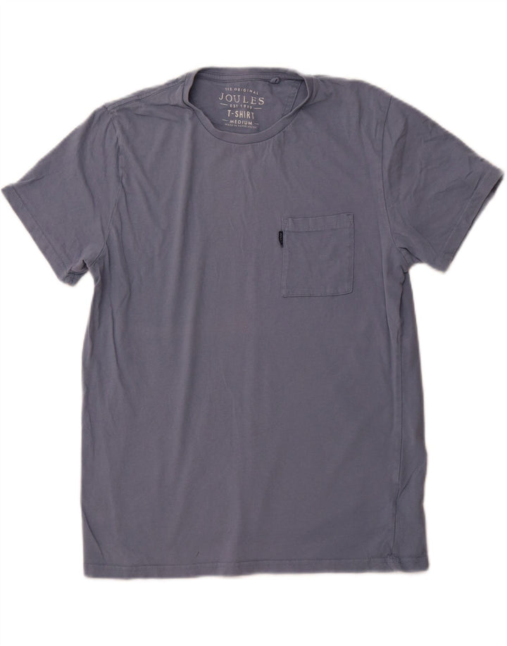 Ανδρικό T-Shirt JOULES Τοπ μεσαίο μπλε βαμβακερό