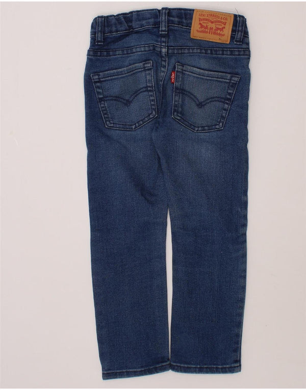 LEVI'S Boys 510 Skinny Jeans 3-4 Years W20 L15 Blue Cotton